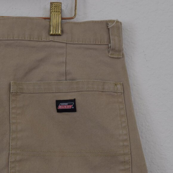 Genuine Dickies Kakhi Canvas Shorts , Sz 36 - Picture 6 of 8